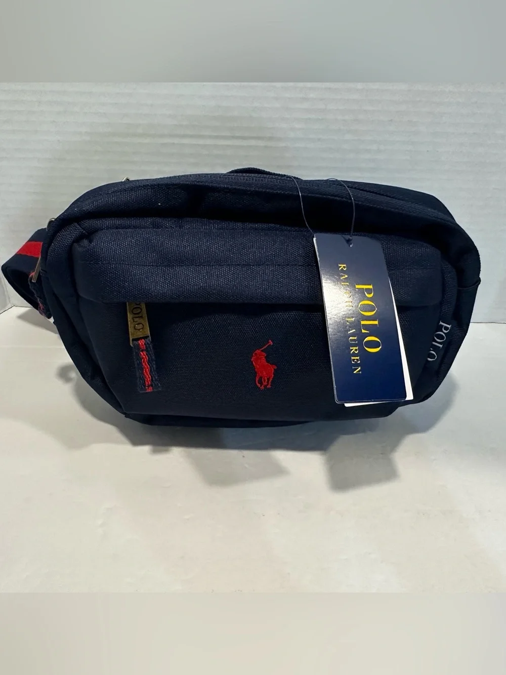 Polo by Ralph Lauren Navy Blue Crossbody Bag